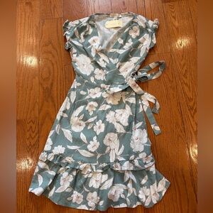 Monteau Wrap Dress – Size Small – NWT